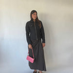 Bolso de hombro NICOLE - ROSA CARAMELO