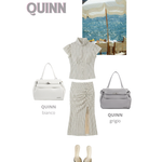 QUINN Shoulder Bag - WHITE