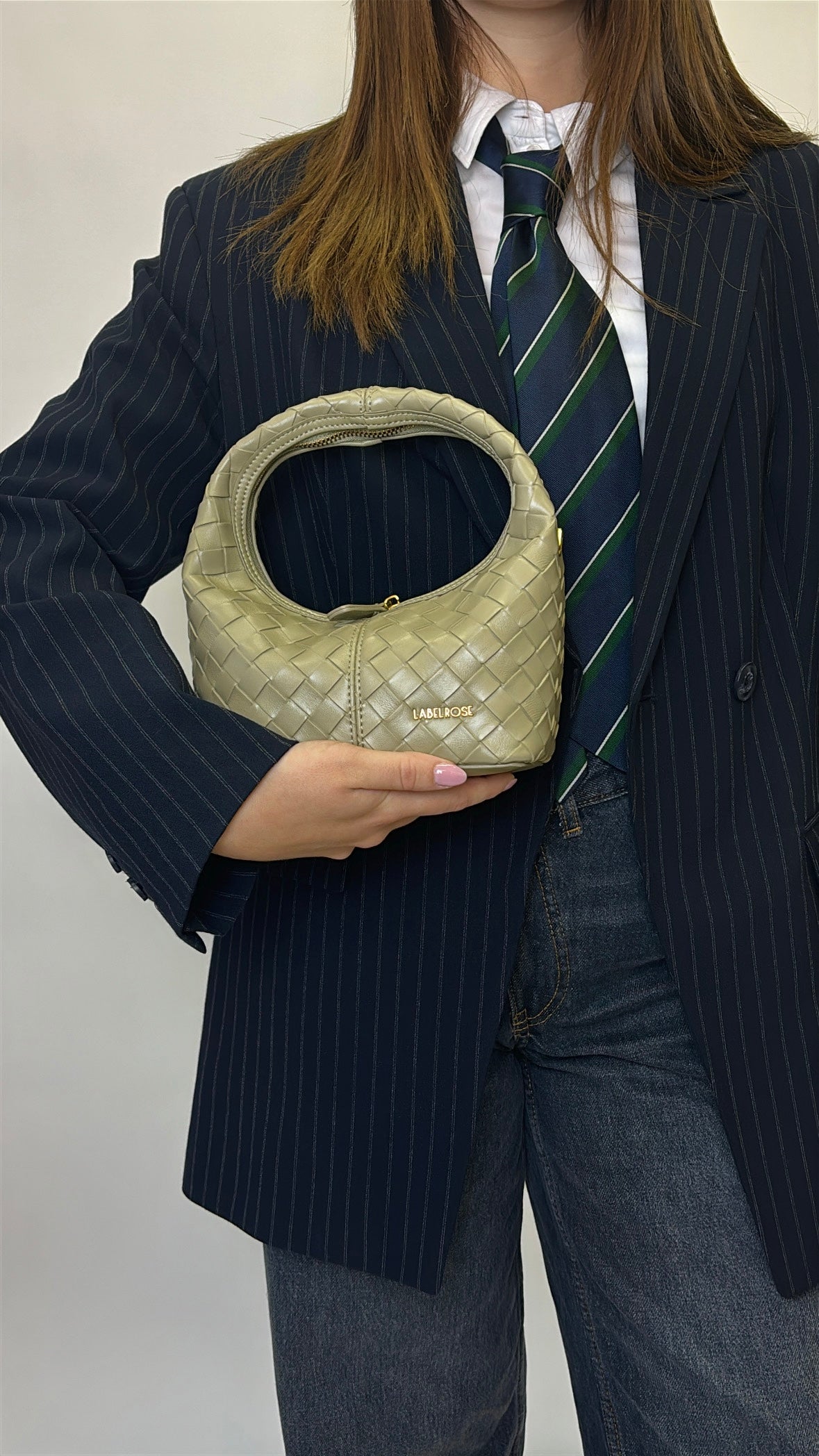 Borsa a mano WEAVE ICON - MATCHA