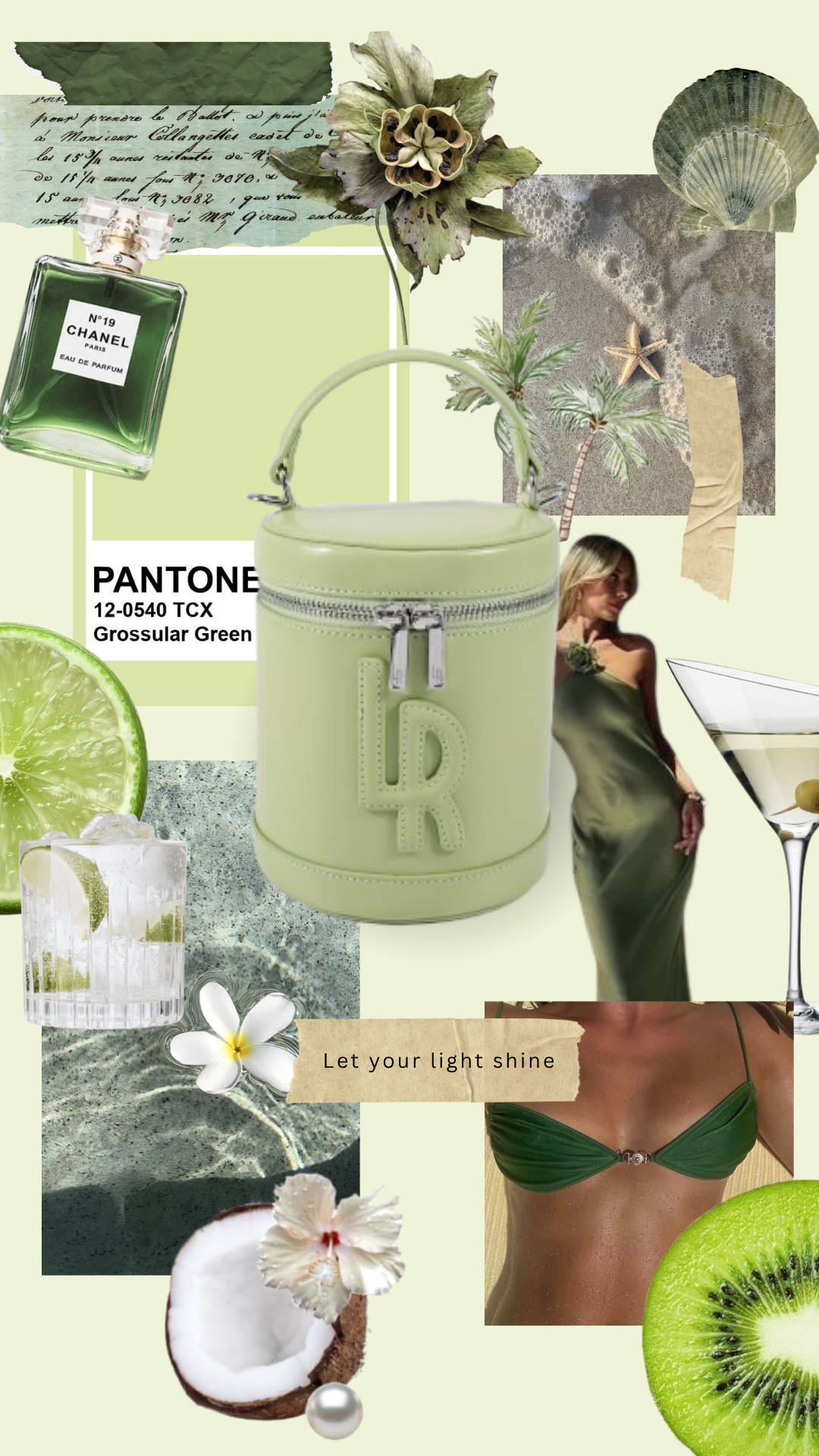 Mini secchiello LOLLY - VERDE PASTELLO