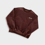 LABEL ROSE Sweatshirt - BROWN
