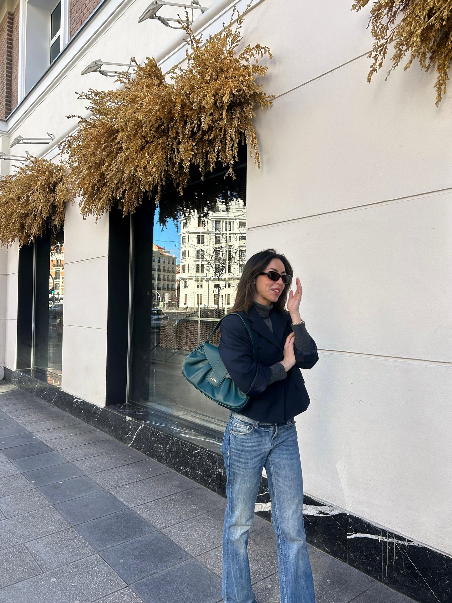 Bolso MARIGOLD - AZUL VERDE