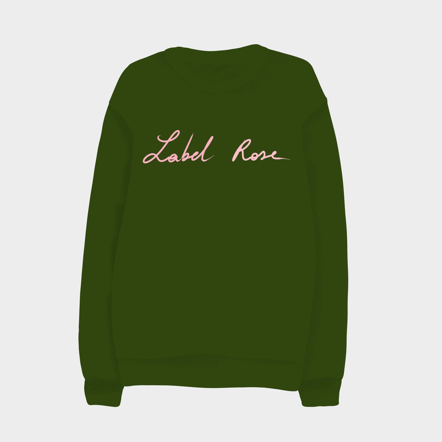 LABEL ROSE Sweatshirt - GREEN