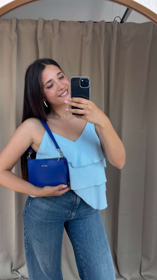 Borsa a spalla MILLIE - COBALT