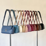 Shoulder bag GWYNETH- LIGHT BLUE