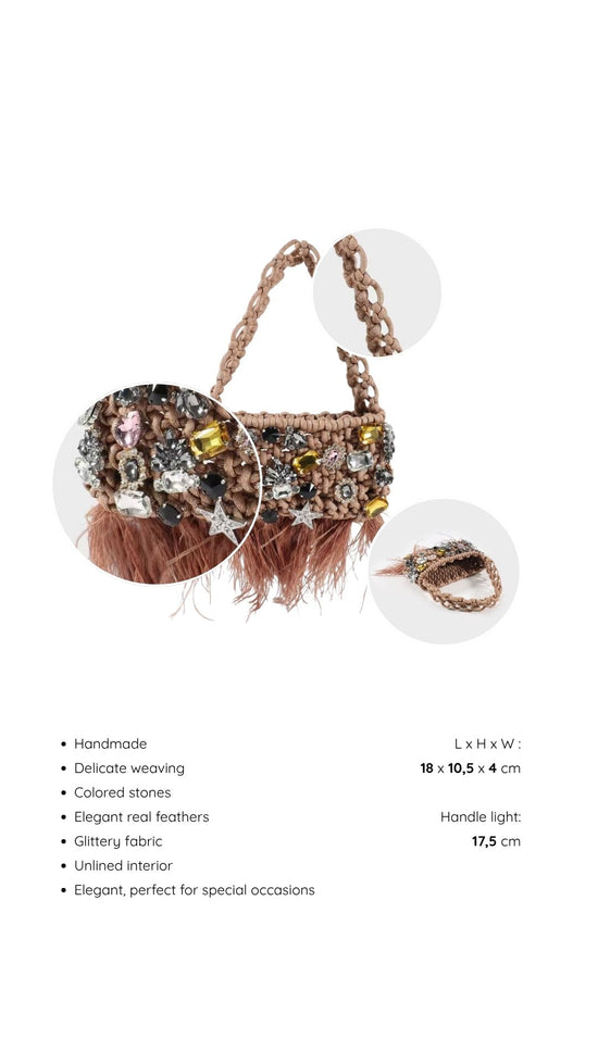 Borsa a spalla GAIA - BEIGE