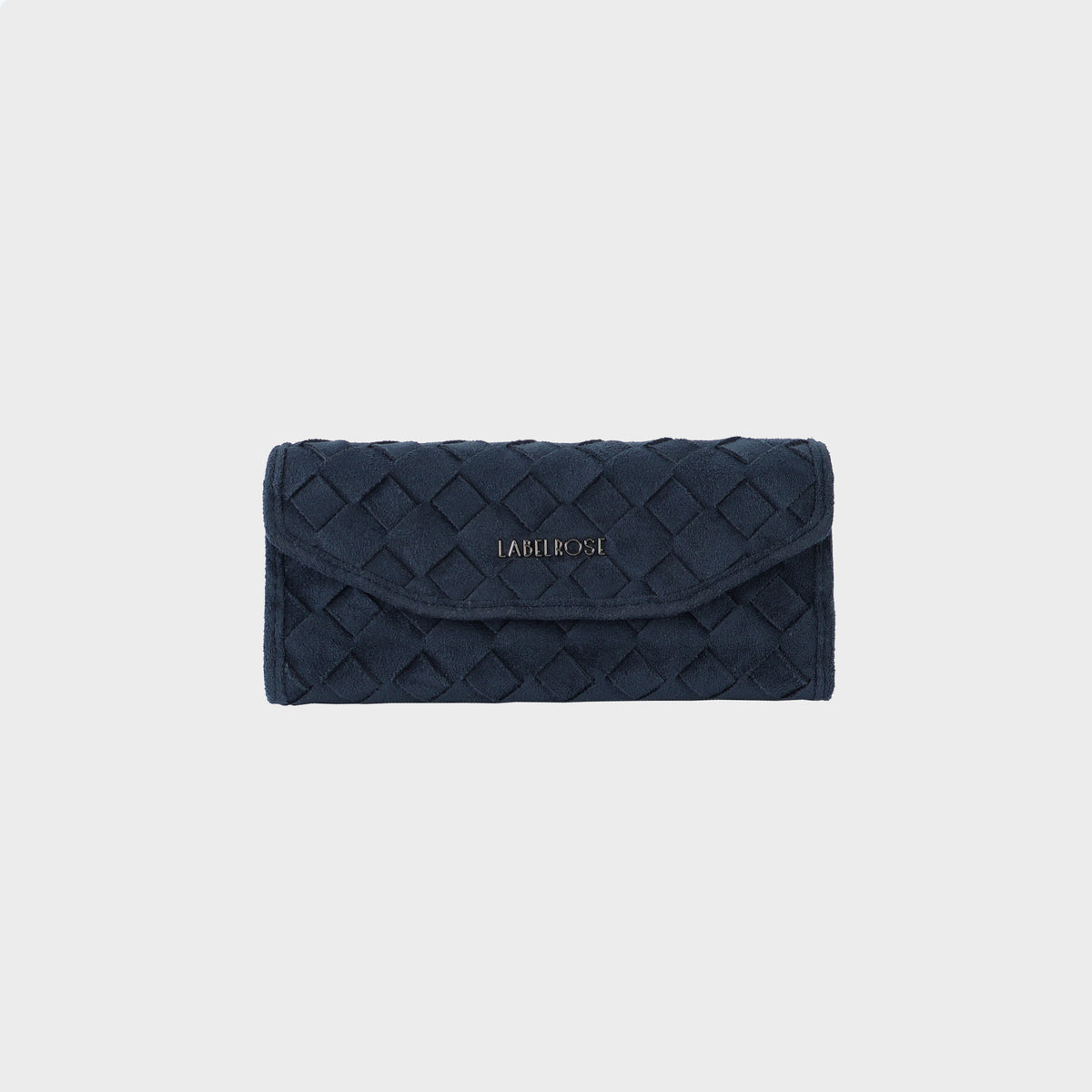 MEGAN FAUX SUEDE glasses case - BLUE