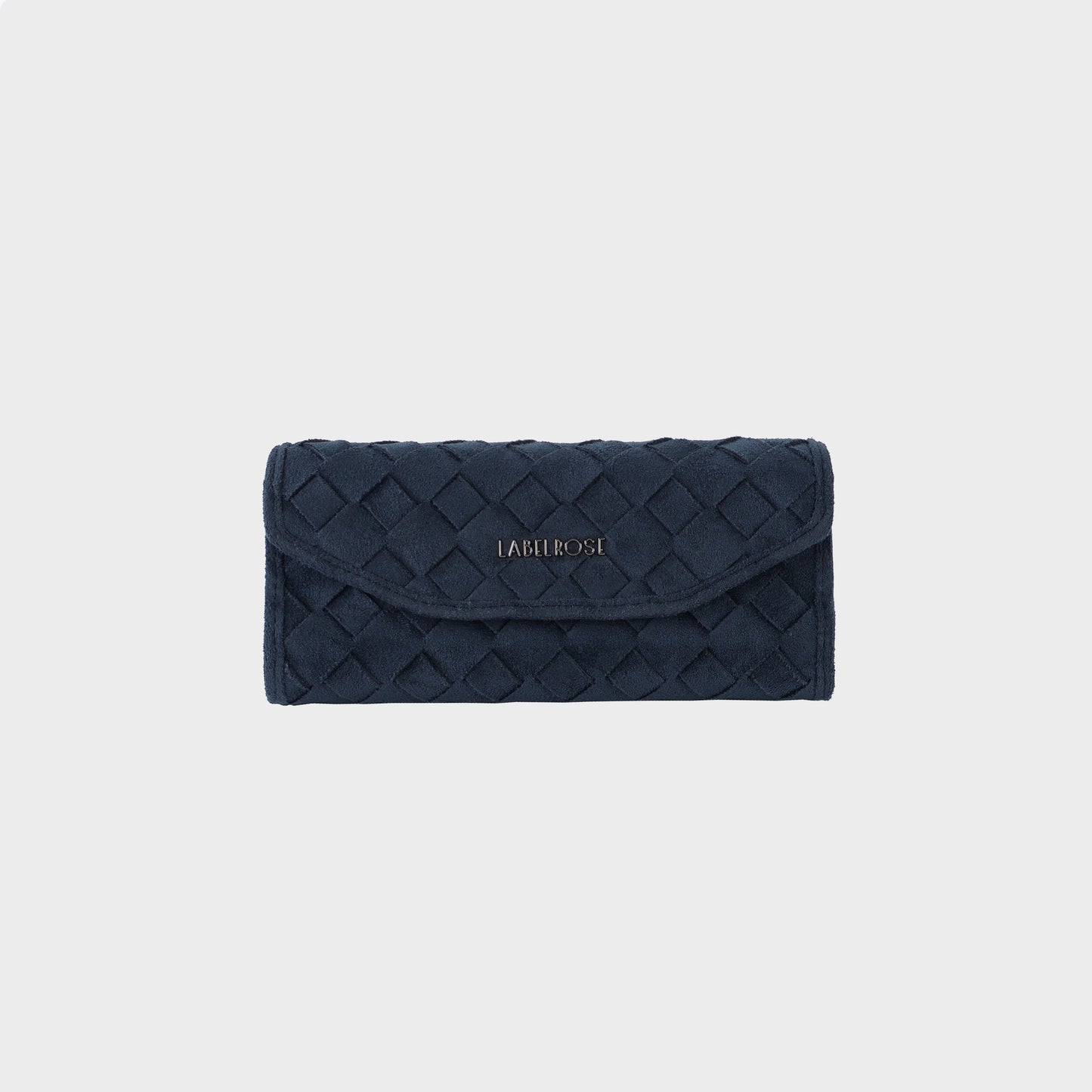MEGAN FAUX SUEDE glasses case - BLUE