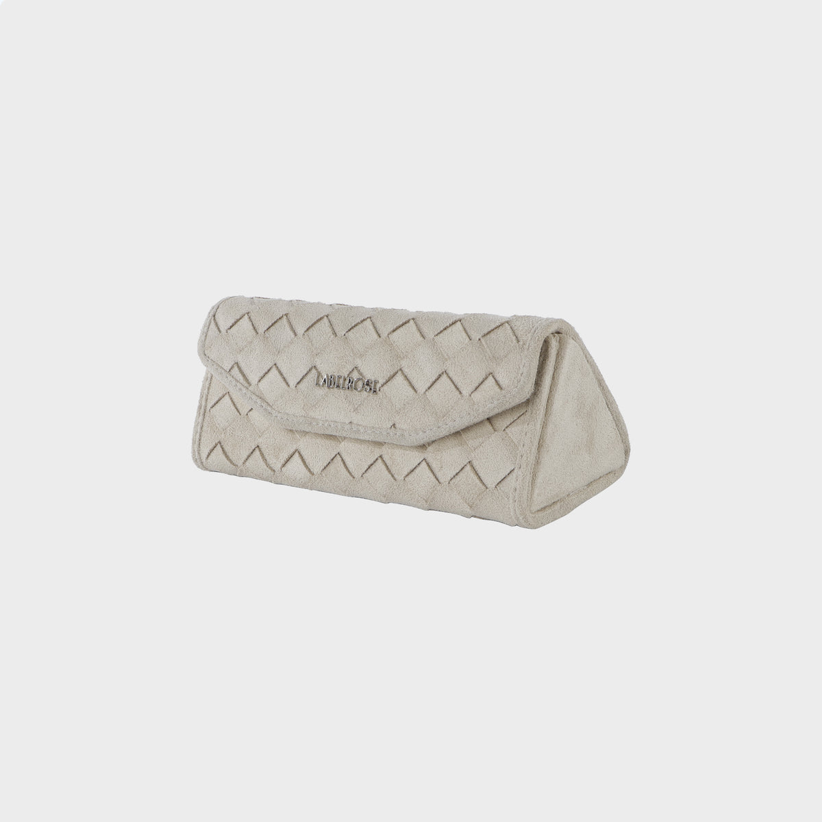 MEGAN FAUX SUEDE Eyeglass Case - DESERT