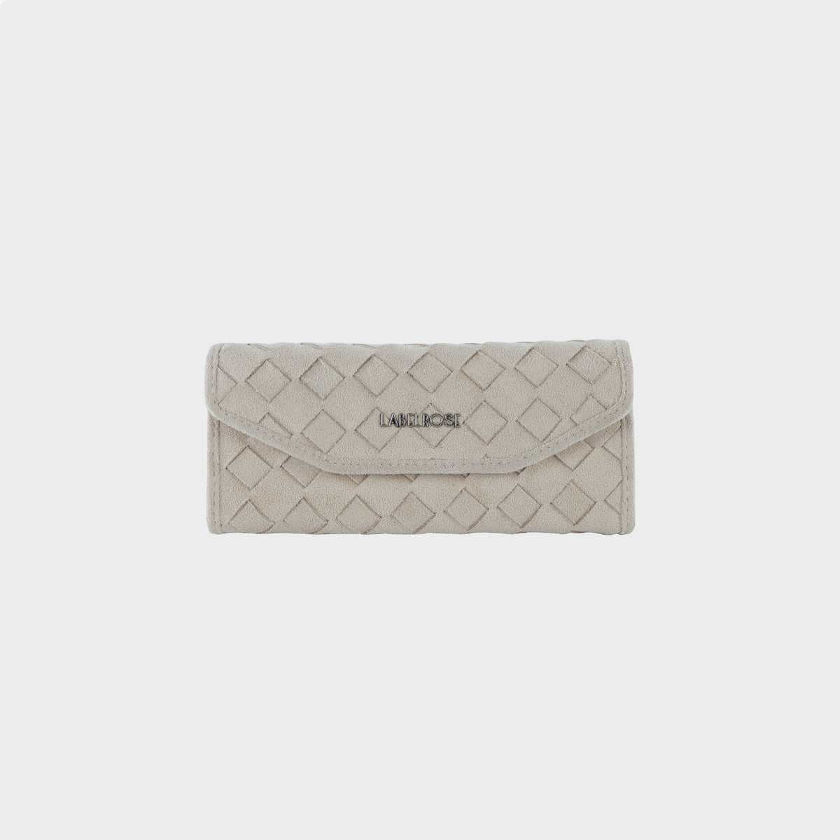 MEGAN FAUX SUEDE Eyeglass Case - DESERT