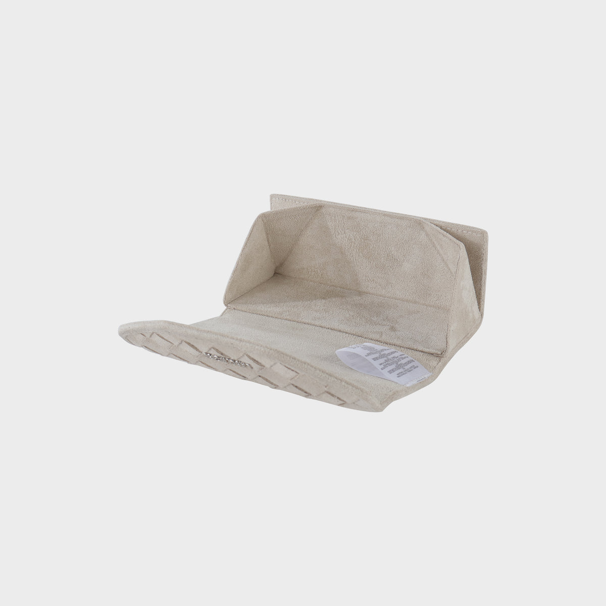 MEGAN FAUX SUEDE Eyeglass Case - DESERT