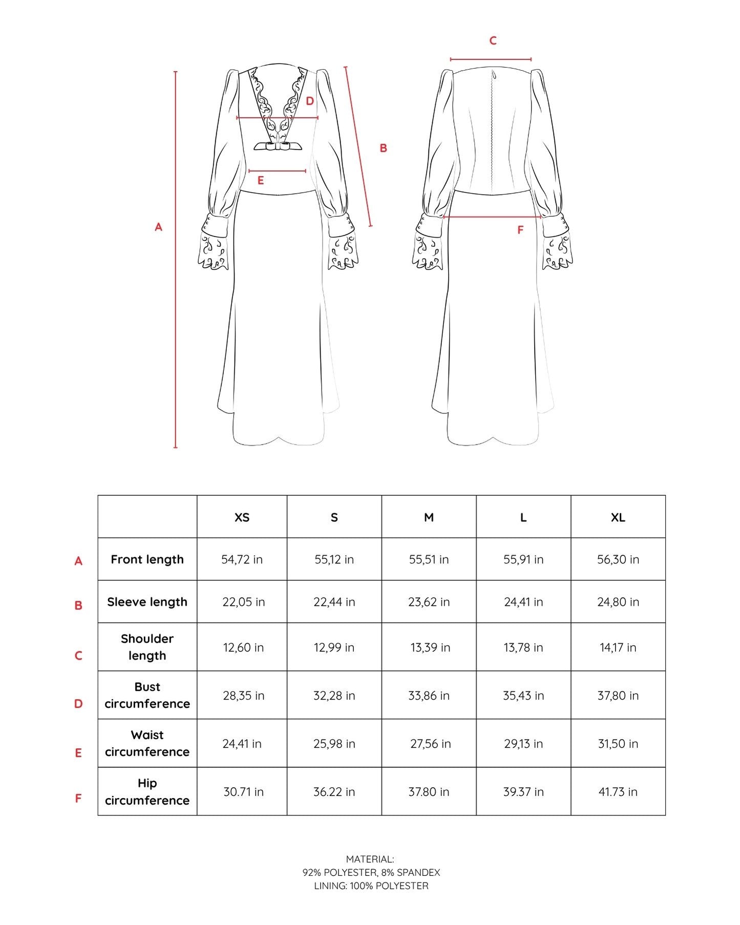 Vestito GRACE - BLACK