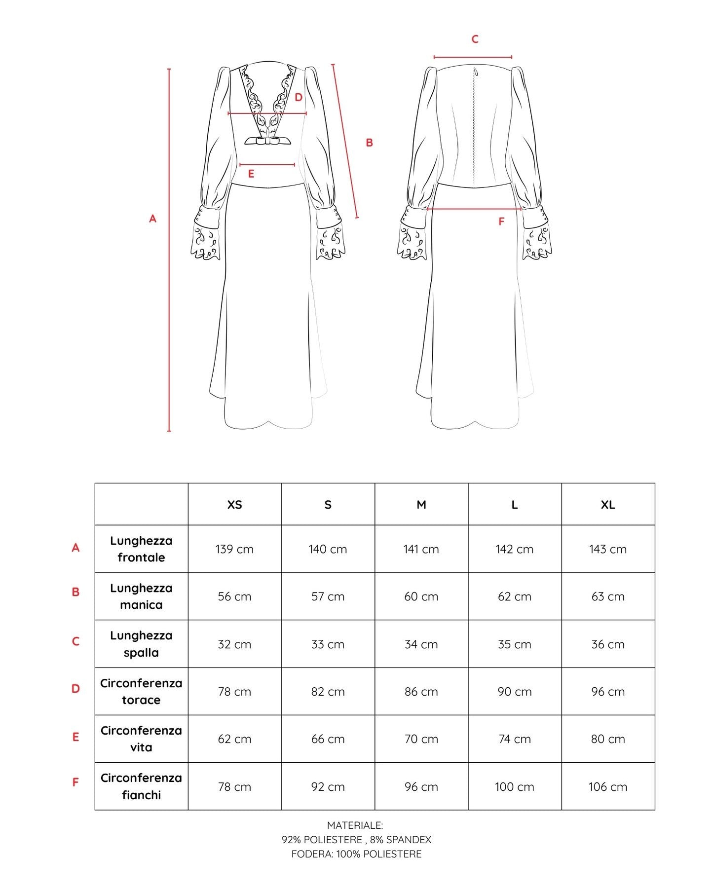 Vestito GRACE - BLACK