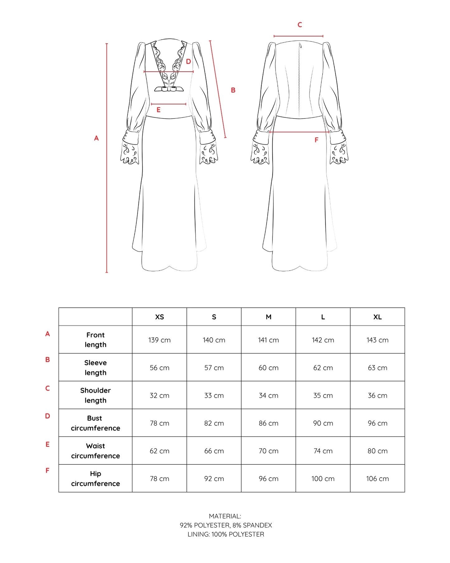 Vestito GRACE - BLACK