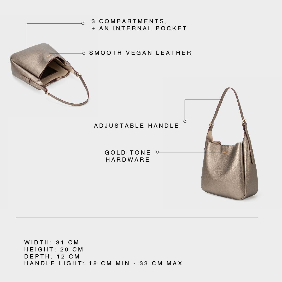 Shopper bag STEFANY - BRONZO