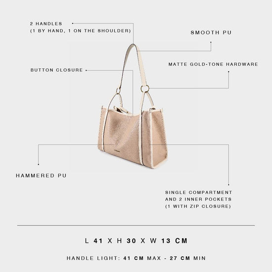 Tote Bag MIA - BEIGE