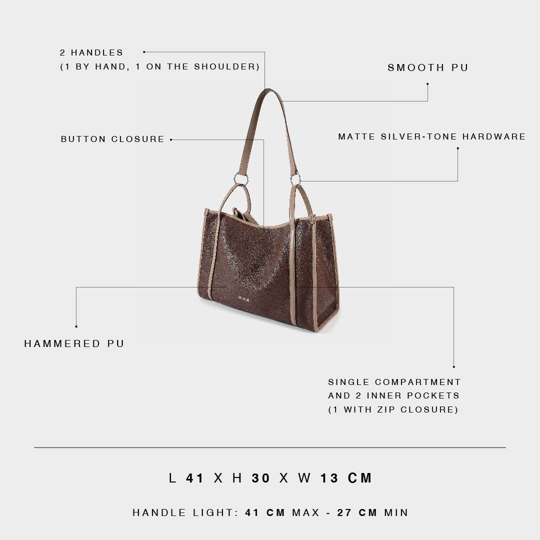 Tote Bag MIA - MARRONE