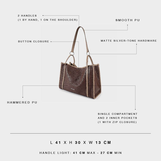 Tote Bag MIA - MARRONE