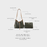 Borsa a spalla BROOKE - GREEN