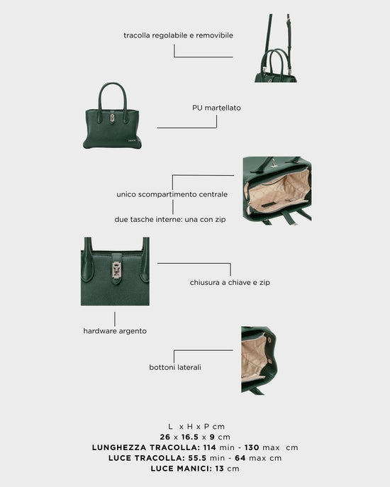 LENÚ Handbag - GREEN