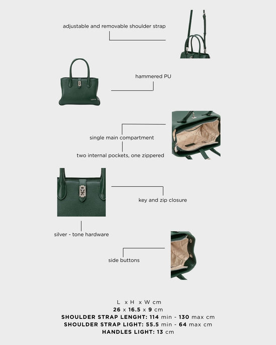 LENÚ Handbag - GREEN