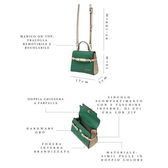 GRACE MINI DUO - FOREST GREEN