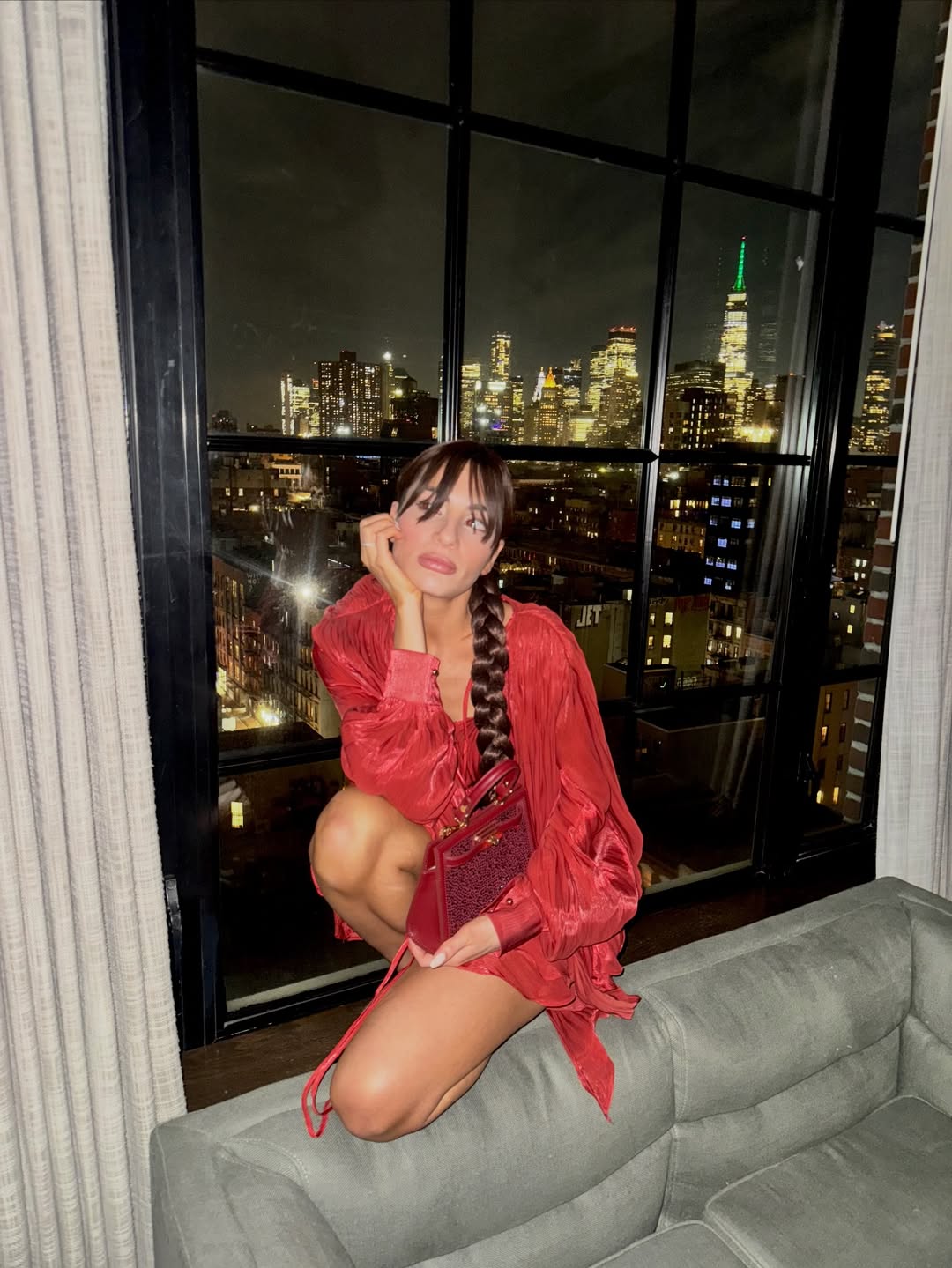 Borsa a mano PARIS MINI STRASS IN LOVE  - GOLD