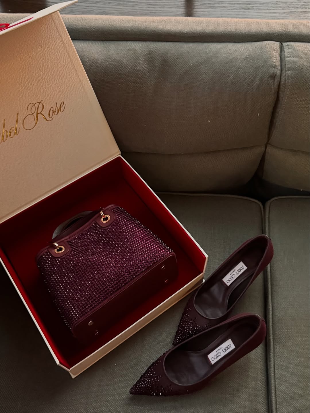 Borsa a mano MARGOT SMALL STRASS IN LOVE - GOLD - PREVENDITA