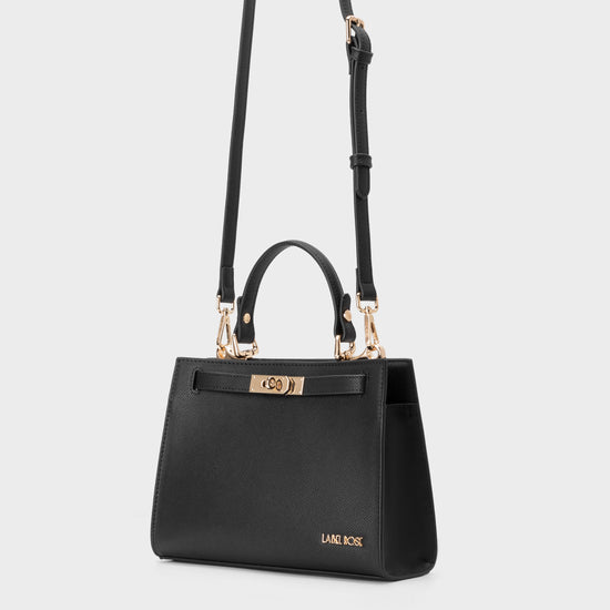 Borsa a mano PARIS SMALL - BLACK GOLD