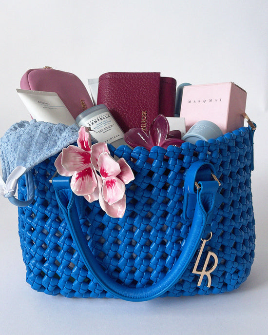 Borsa a tracolla YVETTE - BLUE