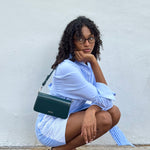NICOLE Shoulder Bag - PEACOCK