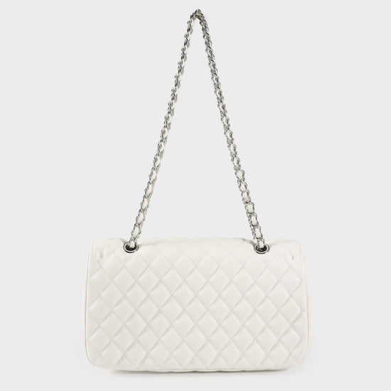 Borsa a spalla KATE BIG - CLOUD WHITE
