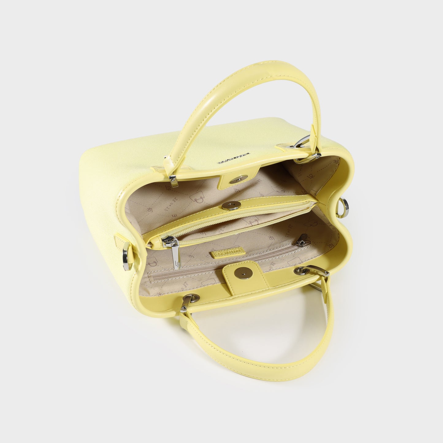 Borsa a mano MARGOT BIG CANVAS LE - LEMON YELLOW