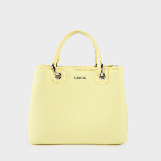 Bolso de mano MARGOT BIG CANVAS LE - AMARILLO LIMÓN