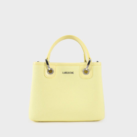 Bolso de mano MARGOT SMALL CANVAS LE - AMARILLO LIMÓN