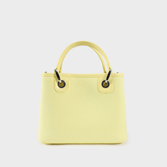 Bolso de mano MARGOT SMALL CANVAS LE - AMARILLO LIMÓN