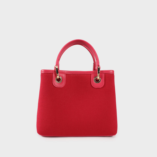 Bolso de mano MARGOT SMALL CANVAS LE - MAGENTA