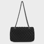 Borsa a spalla KATE BIG - BLACK SILVER