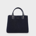 Bolso de mano MARGOT BIG DENIM LE - ÍNDIGO