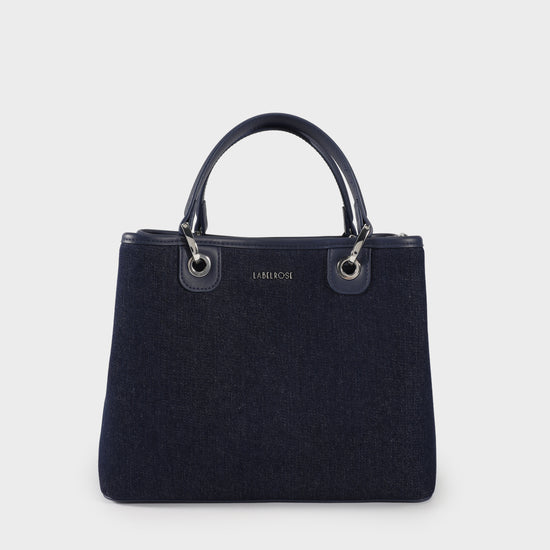 Bolso de mano MARGOT BIG DENIM LE - ÍNDIGO