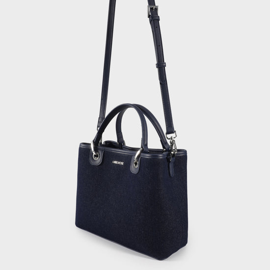 Bolso de mano MARGOT BIG DENIM LE - ÍNDIGO