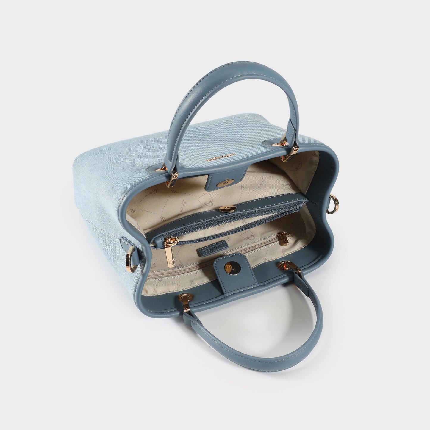 Bolso de mano MARGOT BIG DENIM LE - BLUE GRAY
