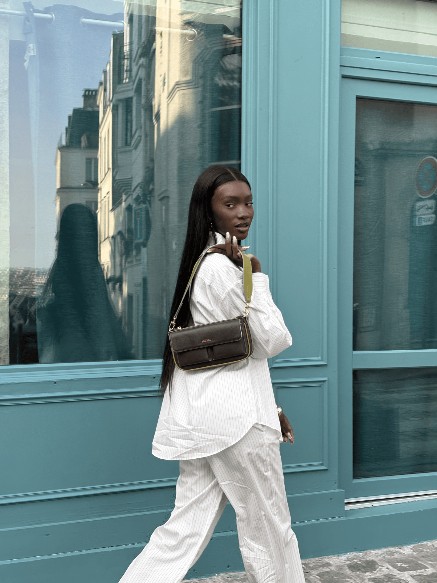 Borsa a spalla SABRINA - GREEN