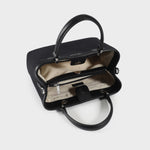 Borsa a mano MARGOT BIG CANVAS LE - BLACK SILVER