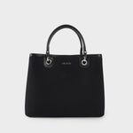 Borsa a mano MARGOT BIG CANVAS LE - BLACK SILVER