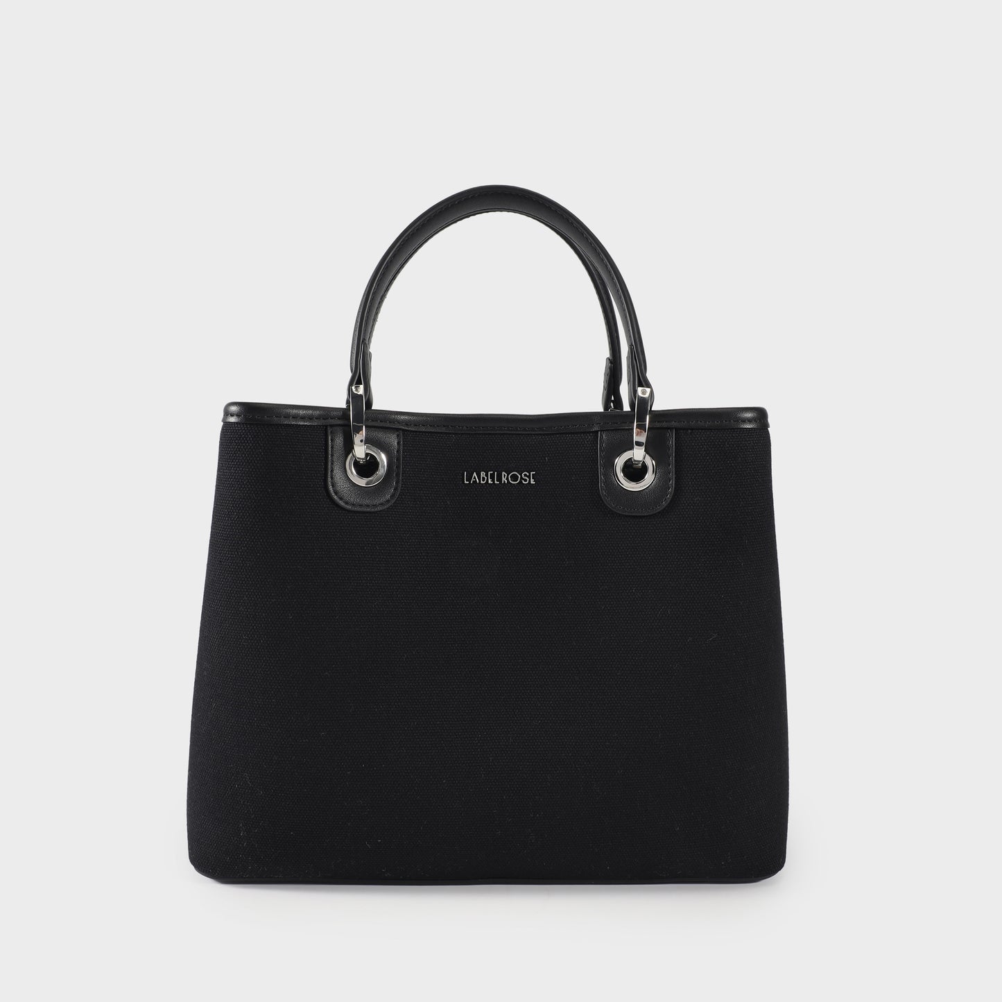 Borsa a mano MARGOT BIG CANVAS LE - BLACK SILVER