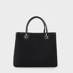 Borsa a mano MARGOT BIG CANVAS LE - BLACK SILVER