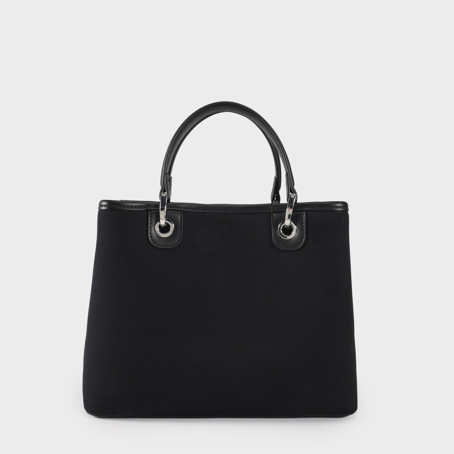 Borsa a mano MARGOT BIG CANVAS LE - BLACK SILVER