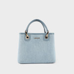 Bolso de mano MARGOT SMALL DENIM LE - AZUL GRISÁCEO