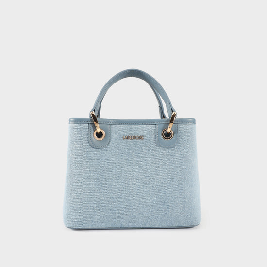 Bolso de mano MARGOT SMALL DENIM LE - AZUL GRISÁCEO